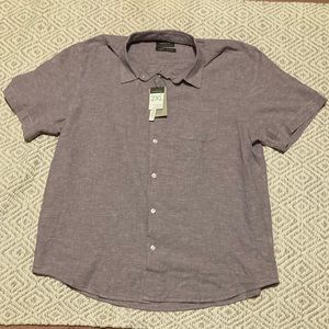 Men’s Primark Short Sleeve Collared Shirt- Size2XL